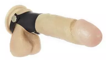 Rimba Penis Tube mit Nieten Schwarz