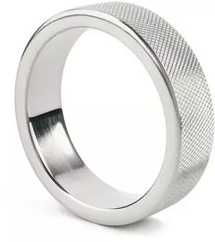 Mr. Steel CrissCross C-Ring 50 mm Silver