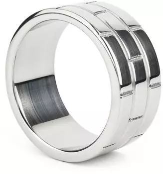 Mr. Steel The Wall C-Ring 50 mm Silver