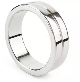 Mr. Steel Single Grooved C-Ring 45mm Silver