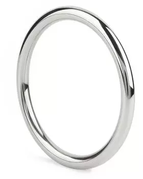 Mr. Steel The Prince C-Ring 6 mm x 55 mm Silver