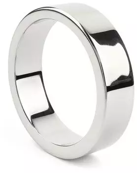 Mr. Steel Wide Band C-Ring 50 mm Silver