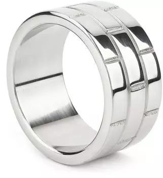 Mr. Steel The Wall C-Ring 45 mm Silver