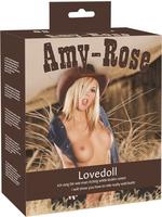 You2Toys Aufblasbare Liebespuppe Amy-Rose mit 3 &Ouml;ffnungen, kniende Position,...