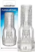 Fleshlight Transparenter Masturbator mit Spiral&ouml;ffnung GO Torque 18 cm im...