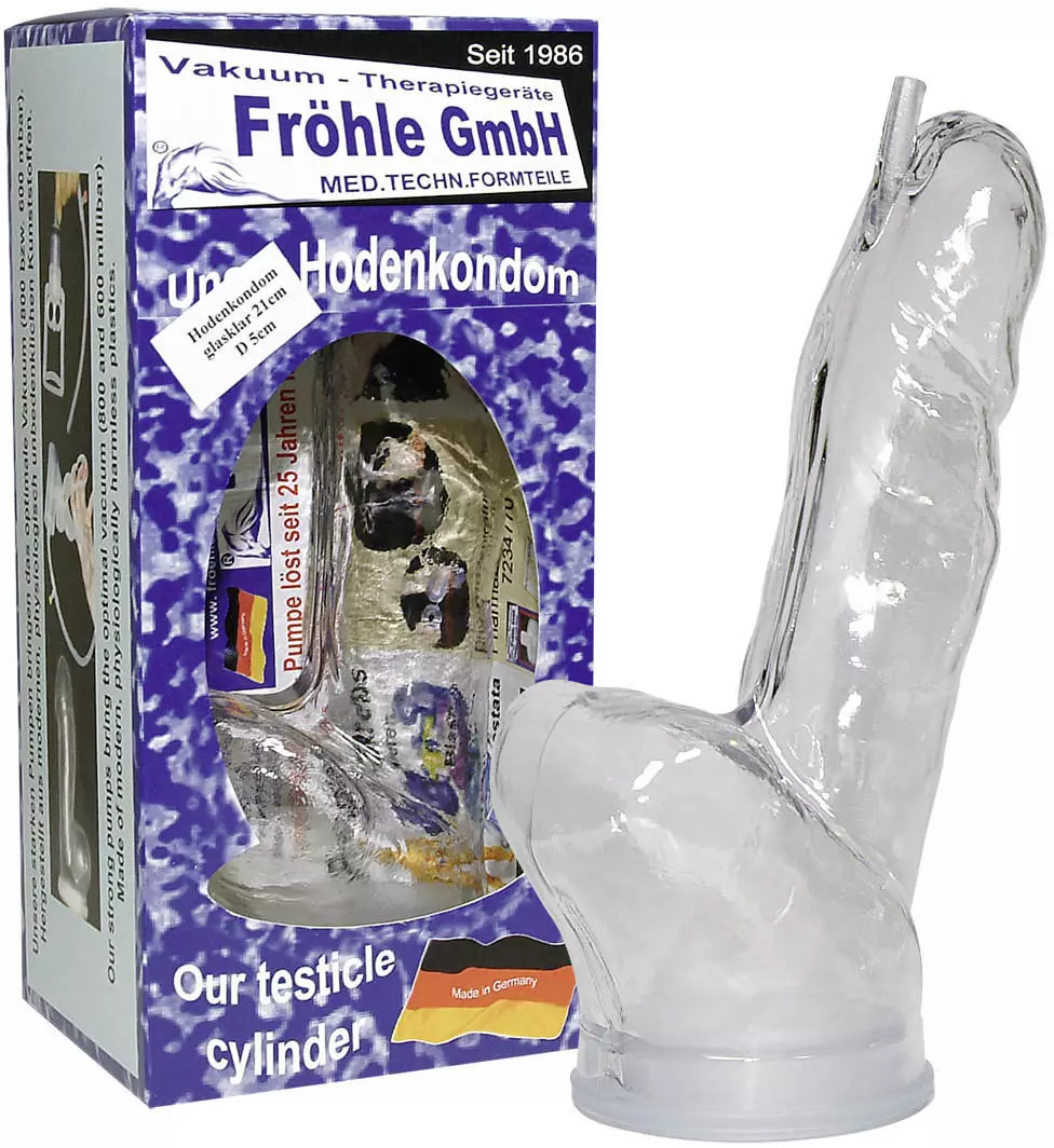 Fröhle Hodenkondom ohne Handpumpe 21 cm Penispumpe ab 34,62€ · 2 Angebote  vergleichen