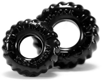 Oxballs Truckt Cockring black (2 Stk.)