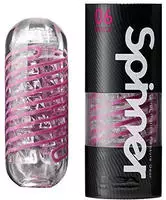 TENGA Masturbator Spinner 06 BRICK - mit Saug- und Dreh-Effekt f&uuml;r intensive