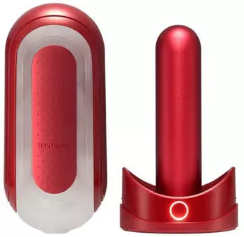 Tenga Flip Zero Masturbator mit W&auml;rmefunktion rot