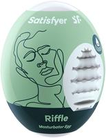 Satisfyer Egg Riffle - Ei-Masturbator (1 Stk.) transparent