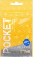 Tenga Pocket Spark Beads Einweg-Masturbator 8 cm, Grundpreis: &euro; 587,- / l