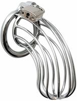 Erotic Fashion ra7991 Keuschheit mit Vorh&auml;ngeschloss, Metall, Silber Metall,