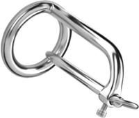 Erotic Fashion ra8020 Penis Plug Keuschheits, Silber Metall, 1er-Pack (1 x 1 St&uuml;ck)