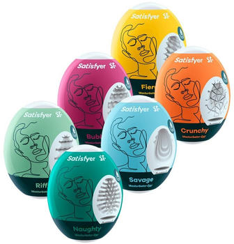 Satisfyer Masturbator Egg 6er Set Assorted