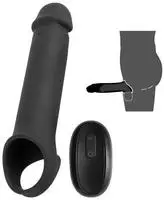 Rebel - Penish&uuml;lle mit Hodenring und Vibration 1 St