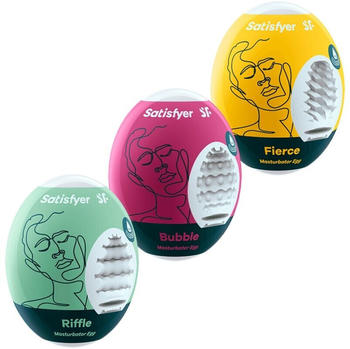 Satisfyer 3er Set Riffle/Bubble/Fierce