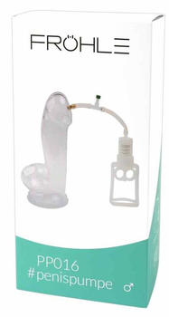 Fröhle PP016 Professional Penispumpe XL glasklar
