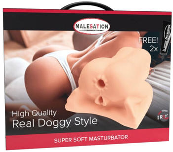 Malesation Masturbator Real Doggy Style