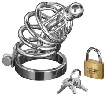 XR Brands Master Series Asylum 4 Ring Chasity Cage