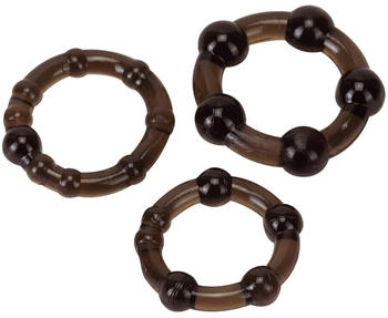 Seven Creations Pro Rings 3pc Set Frosted Black