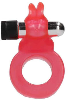 Seven Creations Jelly Rabbit Cockring Red