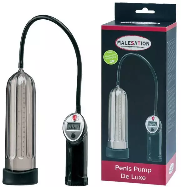 sylk gleitmittel preisvergleich Elektrische Penispumpe mit Silikon-Manschette, 26 cm schwarz ❤️ online  kaufen main image 0