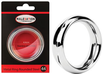 Malesation Metal Ring Rounded Steel 44