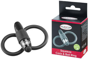 Malesation Squeeze Cock & Ball Ring (with vibration)