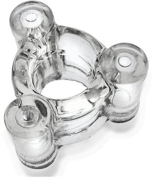 Oxballs HEAVY SQUEEZE Weighted Ballstretcher - Clear