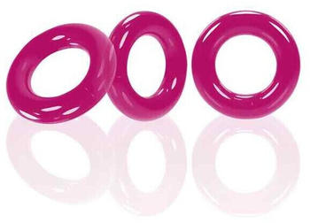 Oxballs Willy Rings 3-pack Cockrings Hot Pink