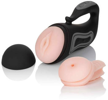 CalExotics Rechargeable Grip-N-Stroke Black