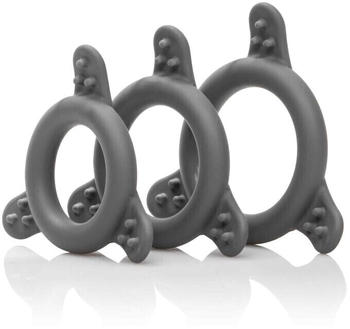 CalExotics Pro Series Silicone Ring Set Black