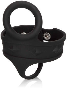 CalExotics Silicone 3-Snap Ball Spreader Black
