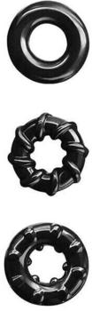 NS Novelties Renegade Dyno Rings Black