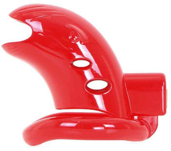 Kiotos Plastic Chastity Cage Red
