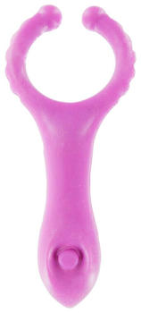 ToyJoy Vibrating Clit-Stim C-Ring Purple