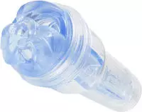 Fleshlight Masturbator mit 3 Stimulationsstufen Turbo Thrust Blue Ice 25 cm