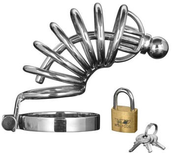 XR Brands Master Series - Asylum - 6 Ring Chasity Cage