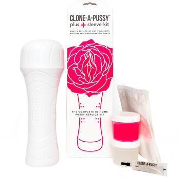 Clone-a-Willy Clone-A-Pussy Plus Sleeve Kit pink