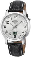 MASTER TIME Funkuhr "Basic" Armbanduhr, Quarzuhr, Herrenuhr, Datum, Langzeitbatterie