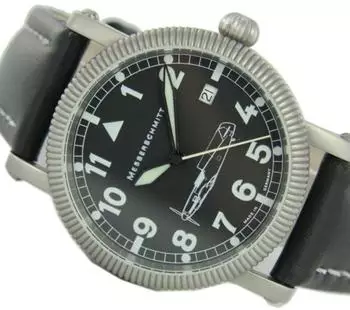 Messerschmitt Aristo Herren Messerschmitt Uhr Fliegeruhr Edelstahl Automatic BF-109