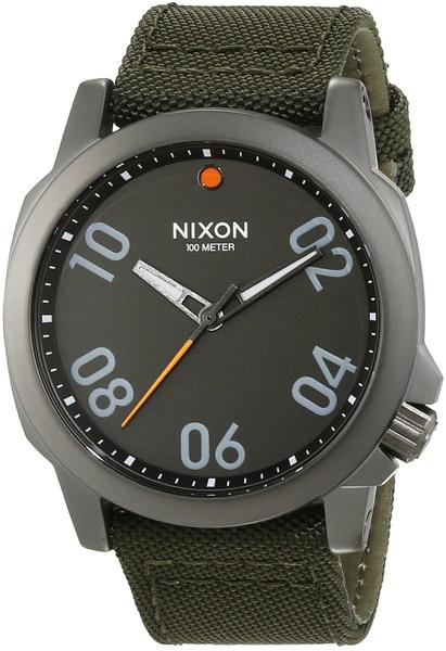 Nixon Uhr Ranger 45 Nylon schwarz