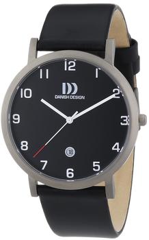 Danish Design Uhr - Titan Herrenuhr mit Lederband 3316327