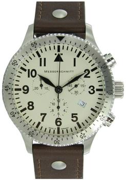 Messerschmitt Aristo Herren Messerschmitt Uhr Chronograph Fliegeruhr ME-5030BEIGE