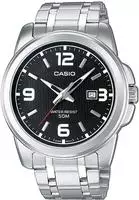 CASIO TIMELESS COLLECTION Quarzuhr Armbanduhr, Herrenuhr, analog, Datum,