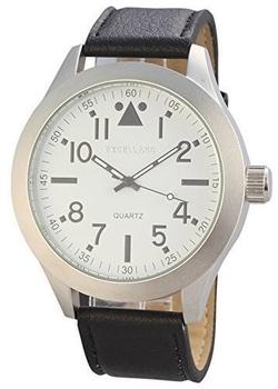Excellanc Herren-Armbanduhr XL Analog Quarz verschiedene Materialien 295022000171