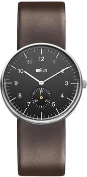 Braun Unisex-Armbanduhr BN0024BKBRG Analog Quarz Leder BN0024BKBRG