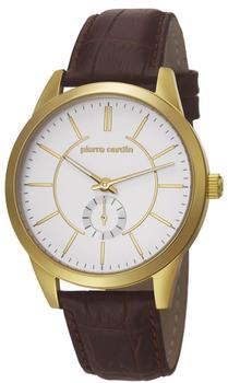 PIERRE CARDIN Herren Uhr Armbanduhr TROCA SILVER PC106571F03