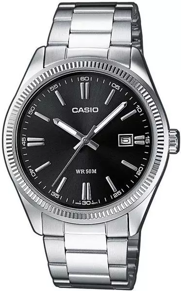 Casio HerrenArmbanduhr Analog Quarz Edelstahl MTP-1302PD-1A1VEF