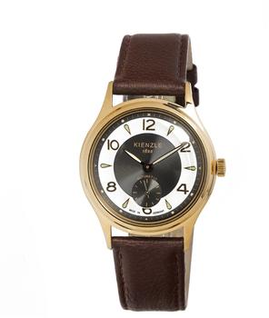 KIENZLE Herren-Armbanduhr XL KIENZLE 1822 Automatik - mehrfarbig, braun